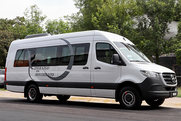 Image of passenger van