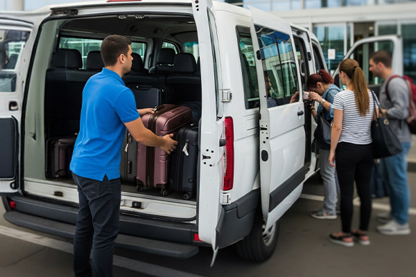 Image of airport transfer